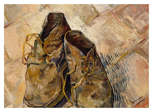 Obraz - Vincent van Gogh, Shoes, reprodukcje (70x50 cm)