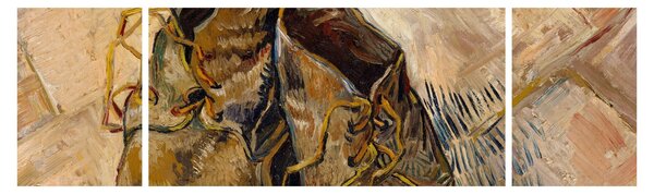 Obraz - Vincent van Gogh, Shoes, reprodukcje (170x50 cm)
