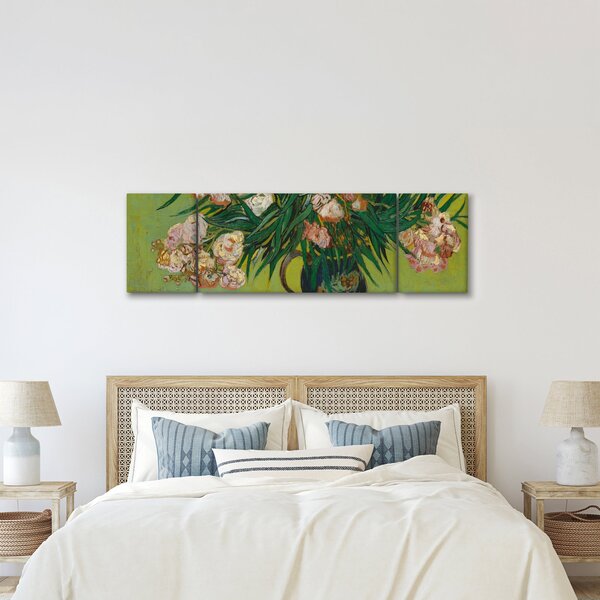 Obraz - Vincent van Gogh, Oleanders, reprodukcje (170x50 cm)