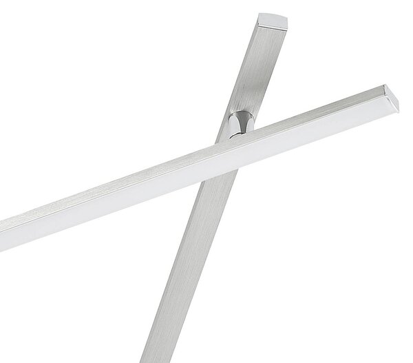Lampa sufitowa LED Kerem Lindby, możliwość ściemniania, aluminiowy / szary / cynkowy, salon / jadalnia, metal, nowoczesny