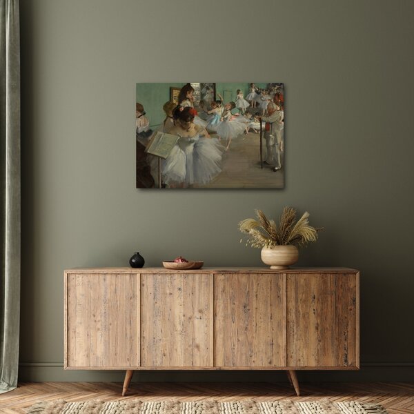Obraz - Edgar Degas, The Dance Class, reprodukcje (70x50 cm)
