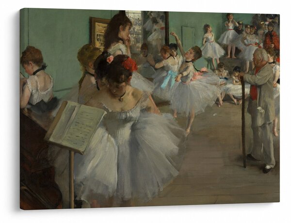 Obraz - Edgar Degas, The Dance Class, reprodukcje (70x50 cm)