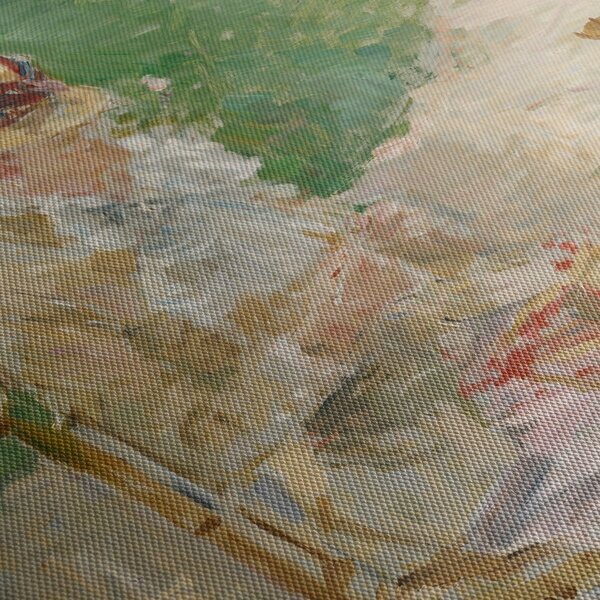 Obraz - Berthe Morisot, Young Woman Knitting, reprodukcje (125x70 cm)