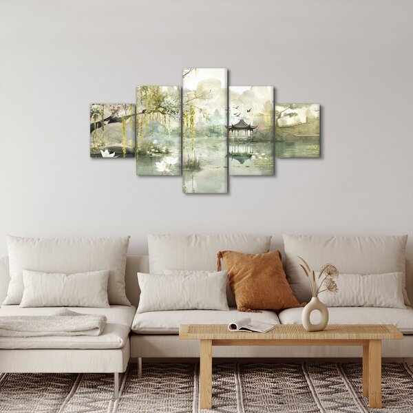 Obraz - Chińskie jezioro (125x70 cm)