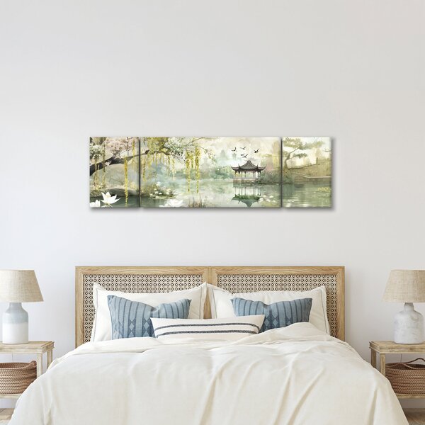 Obraz - Chińskie jezioro (170x50 cm)
