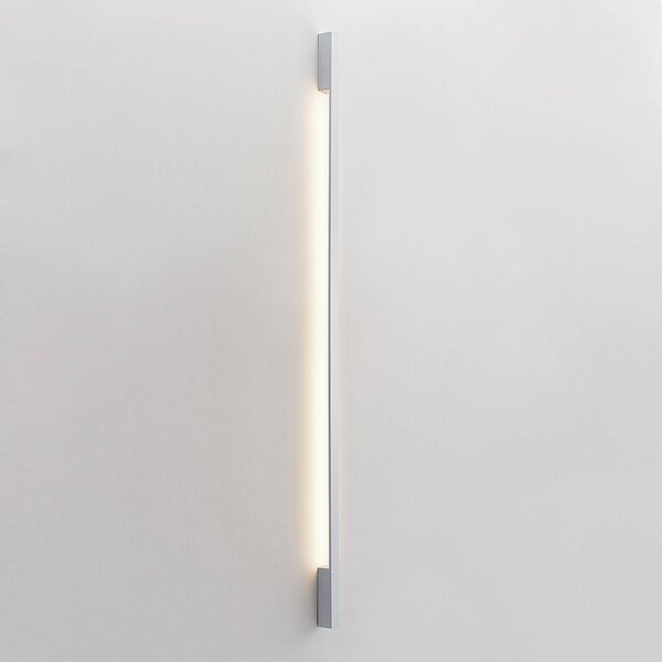 Kinkiet LED Ivano Arcchio, biały / opal, przedpokój, aluminium, nowoczesny