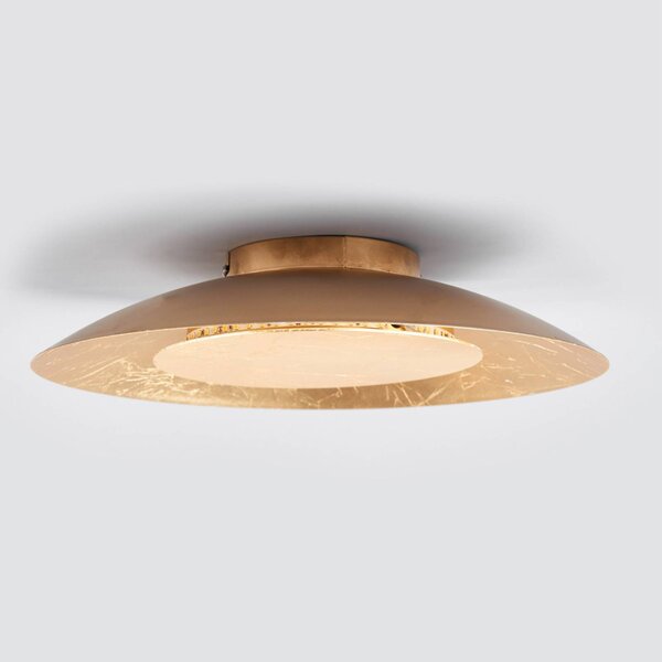 Lampa sufitowa LED Keti Lindby, mosiężny / złoty, przedpokój, metal, nowoczesny
