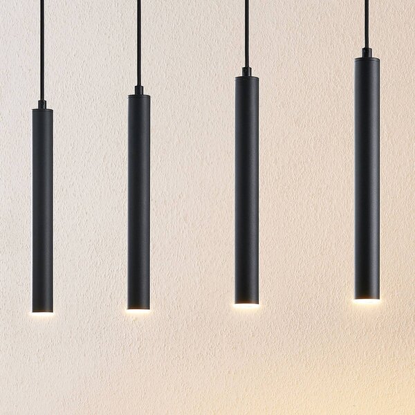 Lampa wisząca Kammeron Arcchio, czarny, salon / jadalnia, metal, nowoczesny