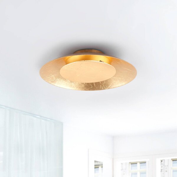 Lampa sufitowa LED Keti Lindby, mosiężny / złoty, przedpokój, metal, nowoczesny
