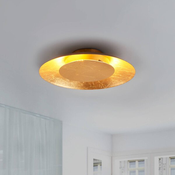 Lampa sufitowa LED Keti Lindby, mosiężny / złoty, przedpokój, metal, nowoczesny