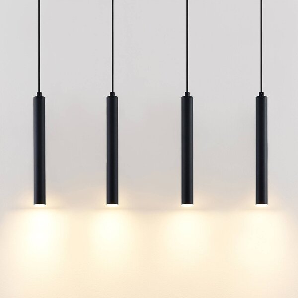 Lampa wisząca Kammeron Arcchio, czarny, salon / jadalnia, metal, nowoczesny