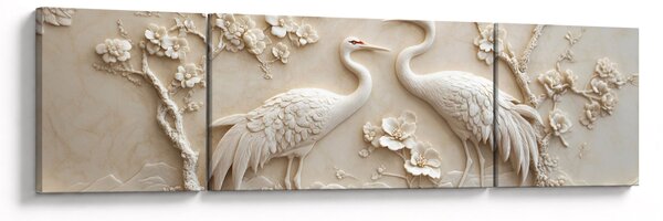 Obraz - Chiński wzór (170x50 cm)