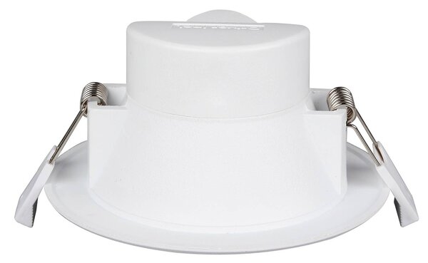 Oprawa wpuszczana LED Prios Rida, zestaw 3 sztuk, biały, 15 cm, CCT, IP44 Rida PRIOS, możliwość ściemniania, biały / opal, łazienka, aluminium, nowoczesny