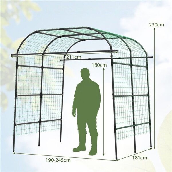 Łuk Ogrodowy Pergola dla Roślin Pnących - Trejaż do Ogrodu