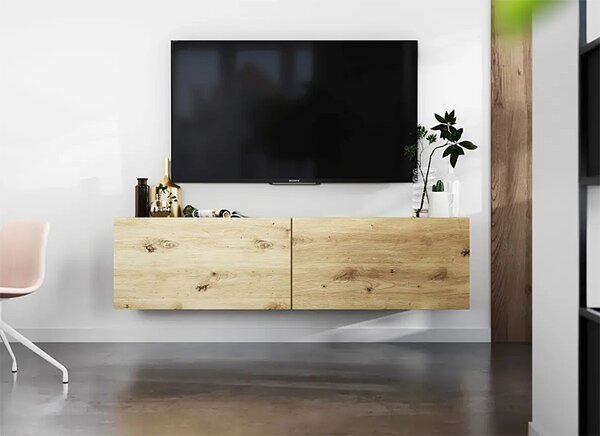 Ścienna szafka rtv dąb artisan N0-R84