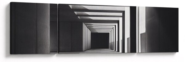 Obraz - Kwadratowy tunel (170x50 cm)