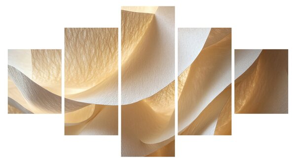 Obraz - Papierowa faktura (125x70 cm)