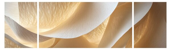 Obraz - Papierowa faktura (170x50 cm)
