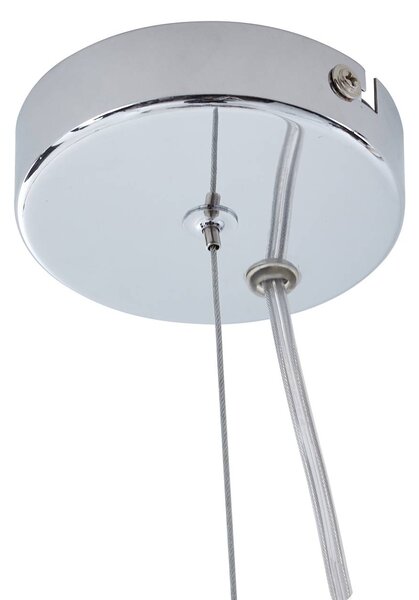 Lampa wisząca Kaelor Lucande, możliwość ściemniania, miedziany, salon / jadalnia, aluminium, design