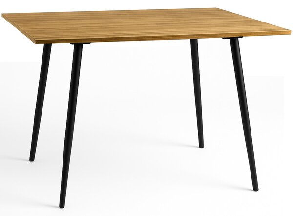 Stół prostokątny do jadalni kuchni IVO 120x80x75 Dąb