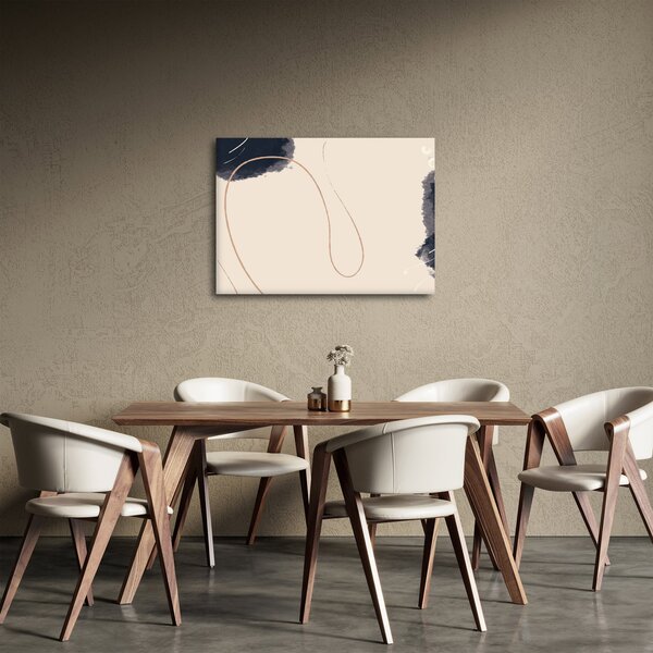 Obraz - Beżowa abstrakcja (70x50 cm)