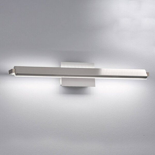 FISCHER & HONSEL Kinkiet LED Pare TW, możliwość ściemniania, aluminiowy / szary / cynkowy, salon / jadalnia, metal, nowoczesny