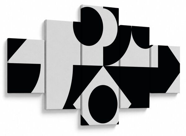 Obraz - Abstrakcja geometryczna N⁰1 (125x70 cm)