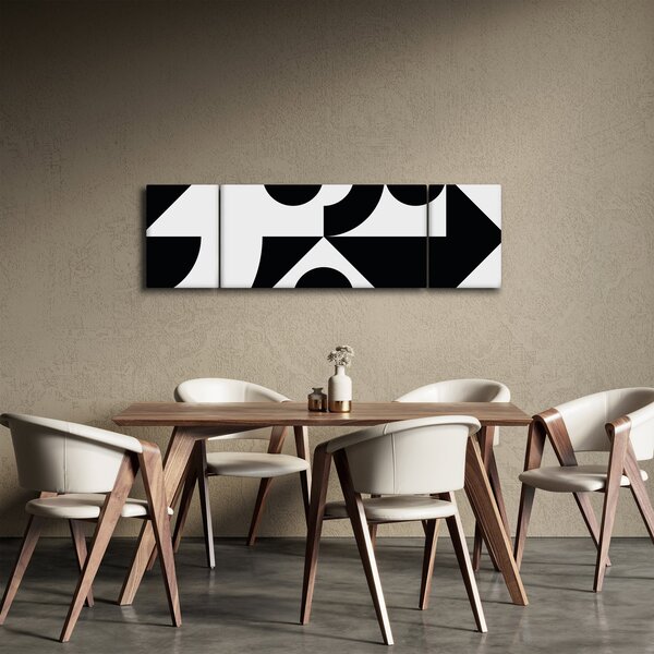 Obraz - Abstrakcja geometryczna N⁰1 (170x50 cm)