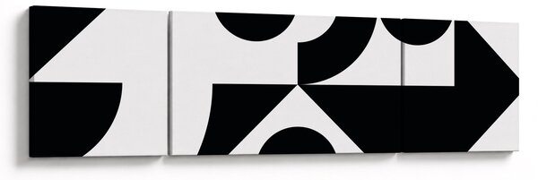 Obraz - Abstrakcja geometryczna N⁰1 (170x50 cm)