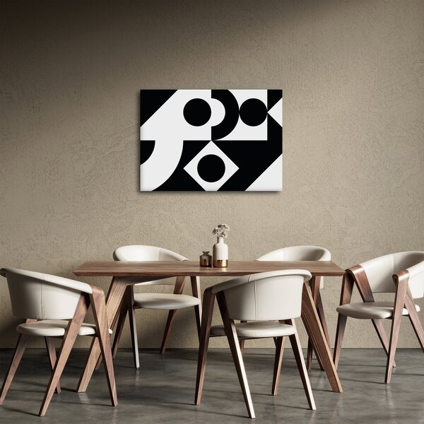 Obraz - Abstrakcja geometryczna N⁰1 (70x50 cm)
