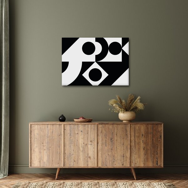 Obraz - Abstrakcja geometryczna N⁰1 (70x50 cm)