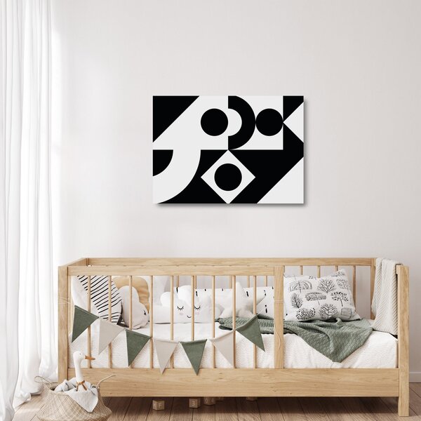 Obraz na szkle - Abstrakcja geometryczna N⁰1 (70x50 cm)