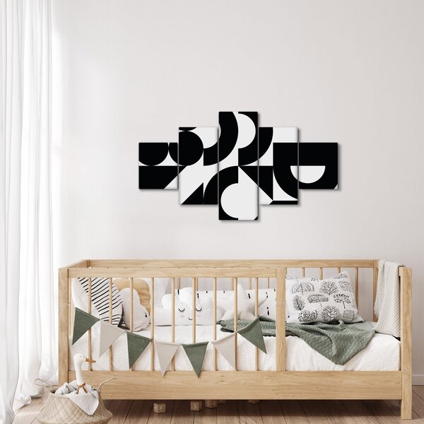 Obraz - Abstrakcja geometryczna N⁰2 (125x70 cm)