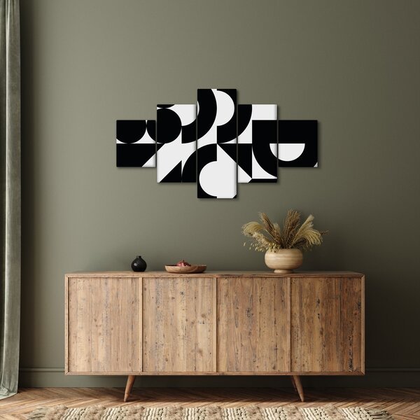 Obraz - Abstrakcja geometryczna N⁰2 (125x70 cm)