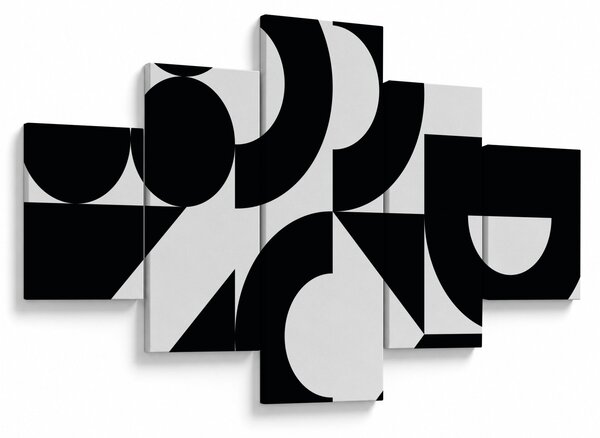 Obraz - Abstrakcja geometryczna N⁰2 (125x70 cm)
