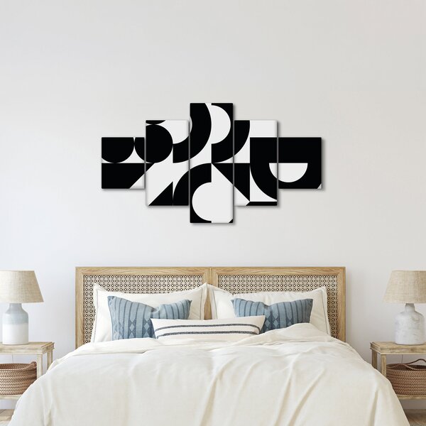 Obraz - Abstrakcja geometryczna N⁰2 (125x70 cm)