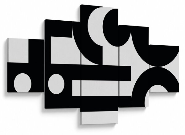 Obraz - Abstrakcja geometryczna N⁰3 (125x70 cm)