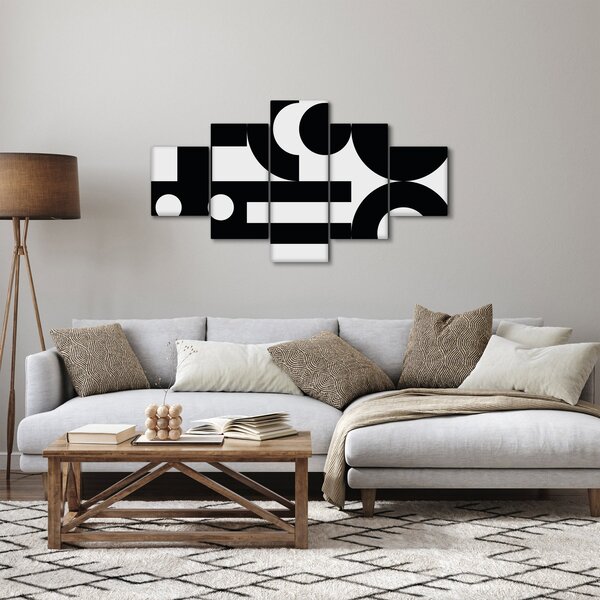 Obraz - Abstrakcja geometryczna N⁰3 (125x70 cm)