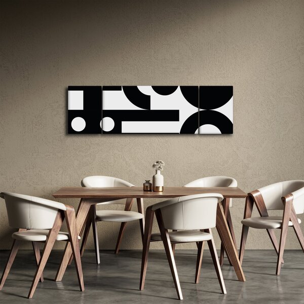 Obraz - Abstrakcja geometryczna N⁰3 (170x50 cm)