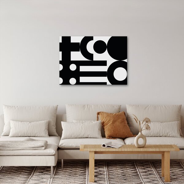Obraz - Abstrakcja geometryczna N⁰3 (70x50 cm)