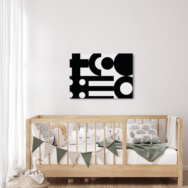 Obraz - Abstrakcja geometryczna N⁰3 (70x50 cm)