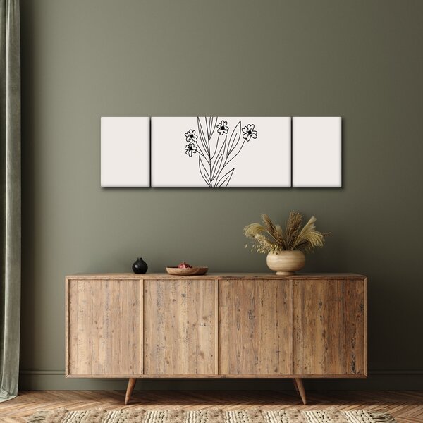 Obraz - Meadow Flower N⁰1 (170x50 cm)