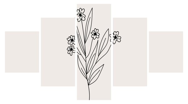 Obraz - Meadow Flower N⁰1 (125x70 cm)