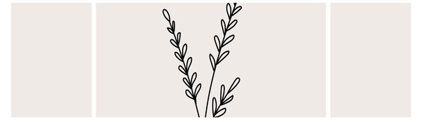 Obraz - Meadow Flower N⁰2 (170x50 cm)