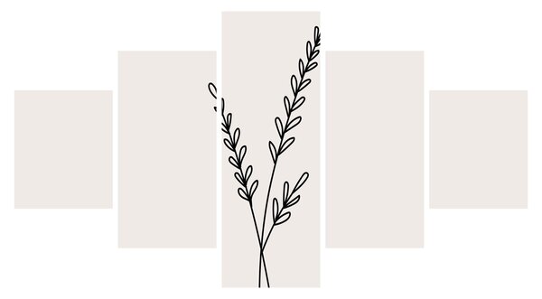 Obraz - Meadow Flower N⁰2 (125x70 cm)