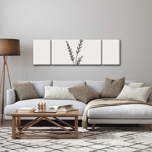 Obraz - Meadow Flower N⁰2 (170x50 cm)