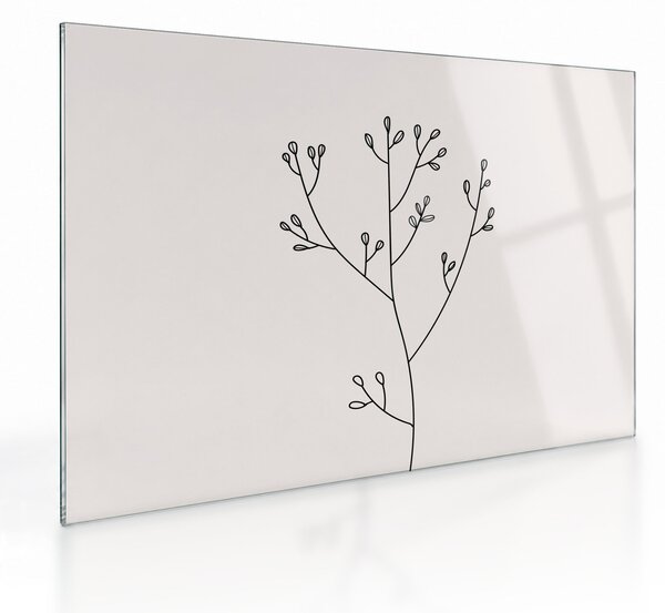 Obraz na szkle - Kwiat łąkowy N⁰3 (70x50 cm)