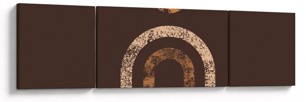 Obraz - Pomarańczowe łuki N⁰1 (170x50 cm)