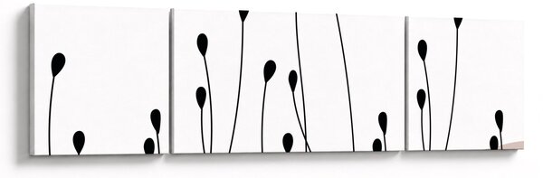 Obraz - Łąka graficzna N⁰1 (170x50 cm)