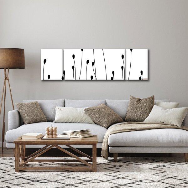 Obraz - Łąka graficzna N⁰1 (170x50 cm)